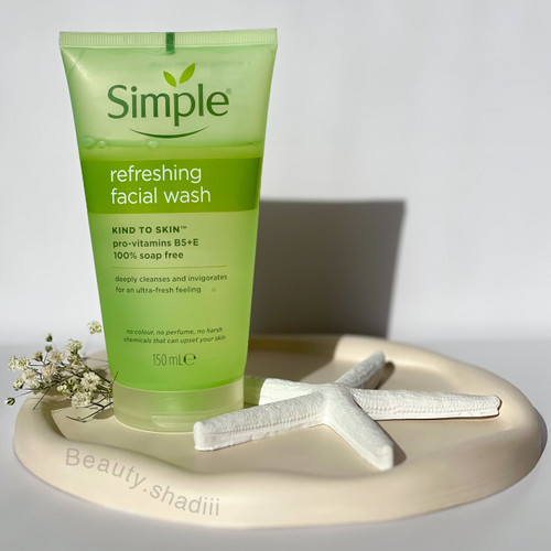 ژل شستشو صورت سیمپل مدل refreshing حجم 150 میلی لیتر