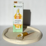 کرم دور چشم گارنیر مدل Brightening Vitamin C حجم 15 میلی لیتر