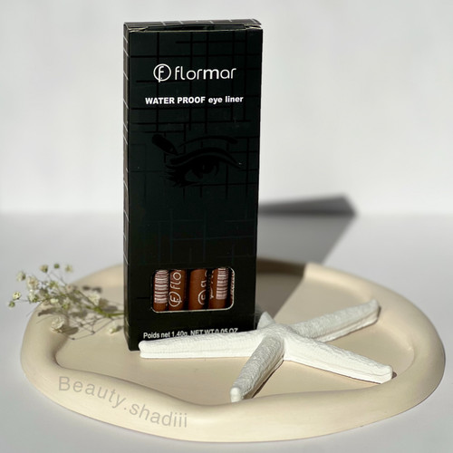 مداد چشم قهوه ای فلورمار مدل WATER PROOF