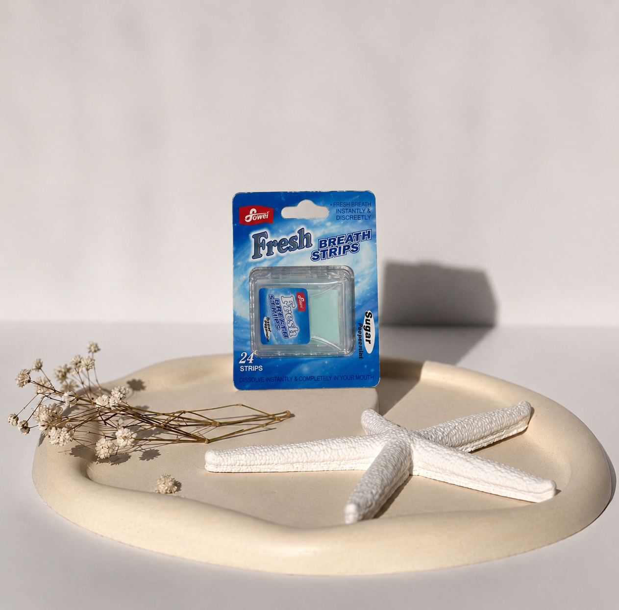 کاغذ خوشبو کننده ی دهان مدل Super Peppermint